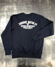 Foundry Motor Co Sweater - Navy