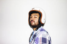 Hedon Hedonist open face motorcycle helmet Staple White matt White