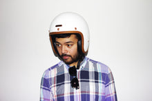 Hedon Hedonist open face motorcycle helmet Staple White matt White