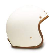 Hedon Hedonist open face motorcycle helmet Staple White matt White
