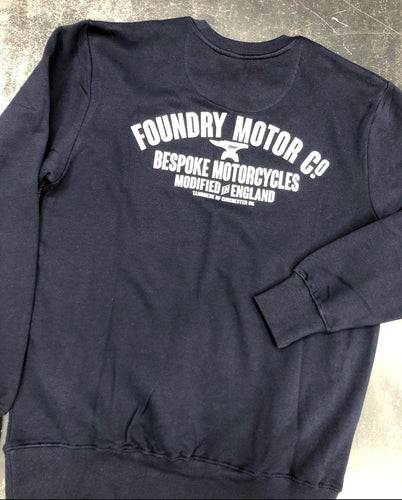 Foundry Motor Co Sweater - Navy